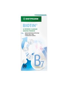Dietpharm Biotin 30 tableta