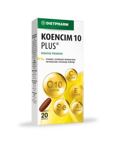 Dietpharm Koencim 10 plus 20 kapsula