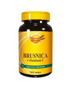 Natural Wealth Brusnica s vitaminom C