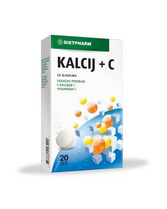 Dietpharm Kalcij + C