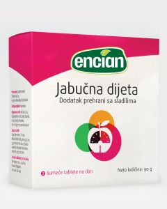 Jabučna dijeta, 20 šumećih tableta
