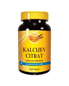 Natural Wealth Kalcijev Citrat  100 tableta