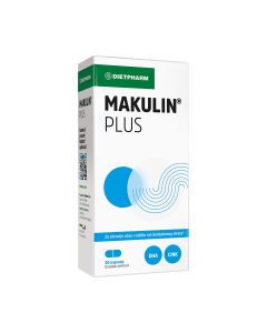 Dietpharm Makulin plus dodatak prehrani za normalan vid, 30 kapsula