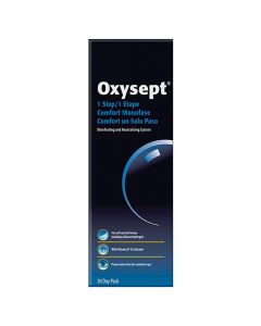 Oxysept comfort otopina s vitaminom B 12, 300 ml + 30 tableta
