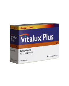 Vitalux®Plus Vitaminsko mineralni dodatak prehrani za zdravlje očiju, 28 kapsula