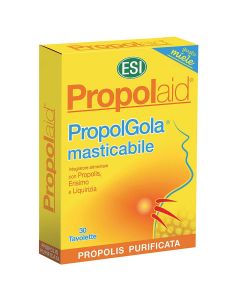 Esi Propolaid® PropolGola® tablete za žvakanje s okusom meda