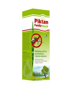 Piktan Family Natural sprej, prirodna zaštita od komaraca i drugih insekata, 100 ml