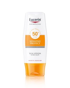 Eucerin Sensitive Protect ekstra lagani losion za zaštitu od sunca SPF 50+ 150 ml