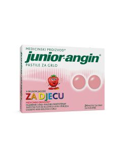 Junior-angin pastile za bolove u grlu kod djece, 24 pastile