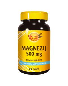 Natural Wealth Magnezij 500 Mg  60 tableta