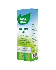 Zona Vital Natura gel za smirivanje i regeneraciju kože 50 ml