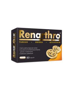 Renarthro dodatak prehrani sa tamjanom, smirnom i kolostrumom, 60 kapsula