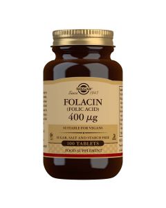 Solgar Folacin
(Folna Kiselina) 400 mg 100 tableta