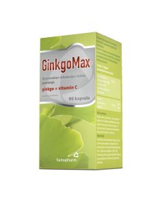 GinkgoMax za cirkulaciju i dobro pamćenje, 90 kapsula