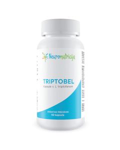 TRIPTOBEL dodatak prehrani s L triptofanom, 60 kapsula