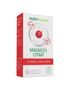 Nutripharm®Magnezij Citrat 20 šumećih tableta