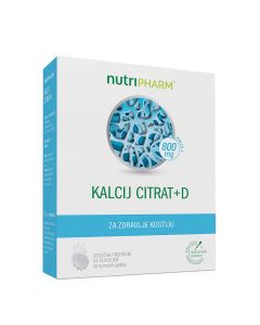 Nutripharm® Kalcij Citrat + D