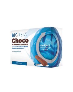 Biorela Choco mliječna čokolada 10 prutića