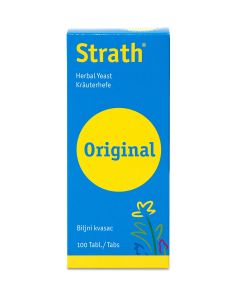 STRATH plazmolizirani biljni kvasac, 100 tableta