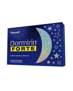 PharmaS Dormirin FORTE 10  kapsula za brže utonuće u miran san
