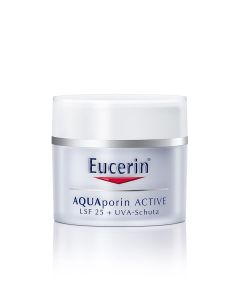 Eucerin AQUAporin ACTIVE krema za lice s faktorom SPF 25 i UV zaštitom 50 ml