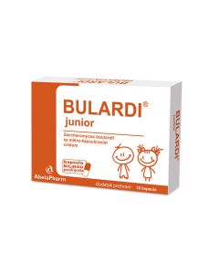 Bulardi junior kapsule za normalnu funkciju crijeva kod djece, 10 kapsula