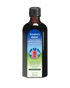 Smokers Relief otopina za oralnu primjenu s islandskim lišajem, kamilicom i matičnjakom 250 ml