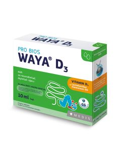 Waya D3 kapi za rast i razvoh kostiju, 10 ml