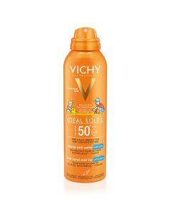 Vichy Ideal Soleil dječji sprej protiv priljepljivanja pijeska na kožu SPF 50+ 200 ml