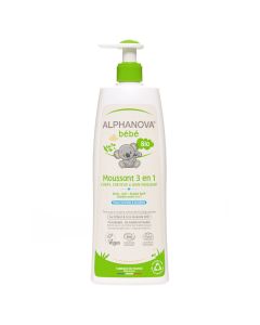Alphanova Pjenušava kupka - šampon 3u1 500 ml