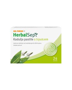 HerbalSept Kadulja pastile s trputcem 24 pastile