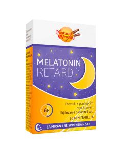 Natural Wealth Melatonin Retard 30 tableta
