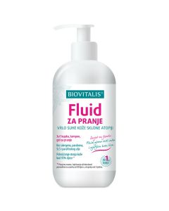 Biovitalis Fluid za pranje vrlo suhe kože sklone atopiji 250 ml