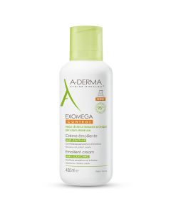 A-Derma Exomega Control emolijentna krema za sve uzraste, protiv grebanja i iritacija, 400 ml