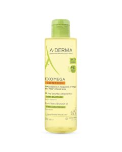 A-Derma Exomega Control emolijentno ulje za tuširanje, 500 ml 