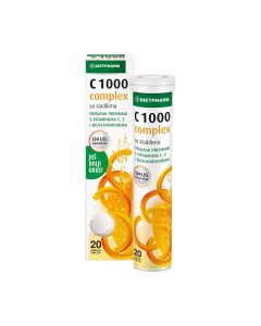 Dietpharm C 1000 complex 20 šumećih tableta s vitaminom C