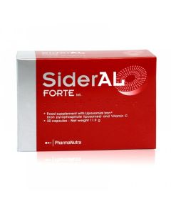 SiderAL® Forte Int, 20 kapsila sa željezom i vitaminom C