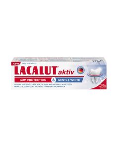 Lacalut Aktiv gum protection & gentle white zubna pasta 75 ml tuba