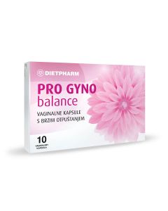 Dietpharm Pro Gyno Balance vaginalne kapsule, 10 kapsula