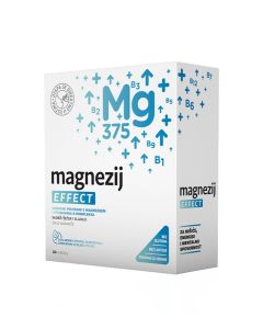 Yasenka Magnezij effect 375  20 vrećica s mikrogranulama za otapanje u ustima
