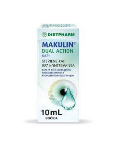 Dietpharm Makulin Dual Action kapi za oči 10 ml