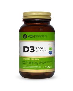 VONpharma vitamin D3 1.000 I.U. 150 kapsula