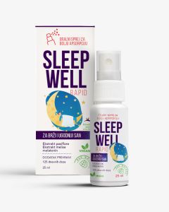Sleep Well Rapid sprej  za  brži i ugodniji san, 25 ml