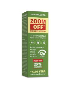 Zoom OFF® repelent protiv krpelja, komaraca, obada i drugih insekata, 100 ml
