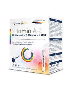 PharmaVital Vitamin A-Z +Q10, multivitaminski dodatak prehrani, 30 vrećica
