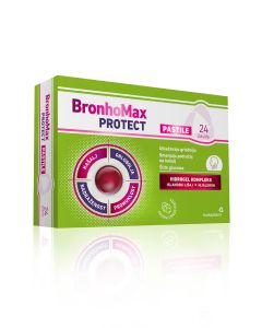 BronhoMax PROTECT Pastile za nadraženost, grlobolju, kašalj i promuklost,  24 pastile