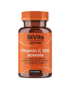 BiVits C500 Acerola za zaštitu stanica od oksidativnog stresa i podrška imunološkom sustavu