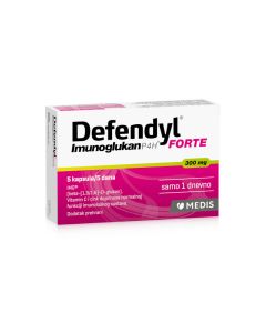 Defendyl - Imunoglukan P4H forte, 5 kapsula