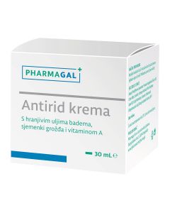 Pharmagal Antirid krema s bademom, sjemenkama grožđa i vitaminom A, 30 mL kreme u lončiću