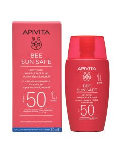Apivita Bee sun Safe Dry-Touch fluid za lice za lice SPF 50 50ml
